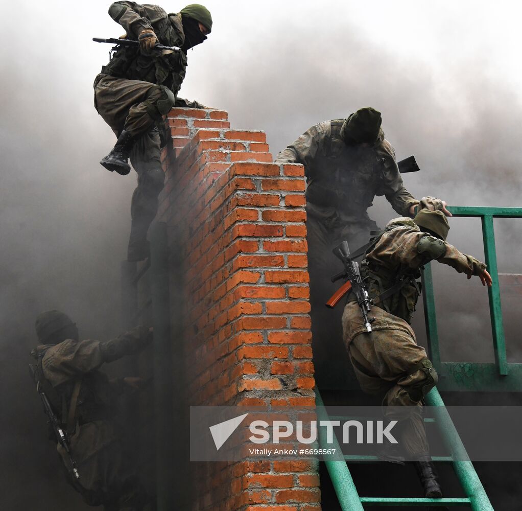 Russia Navy Drills