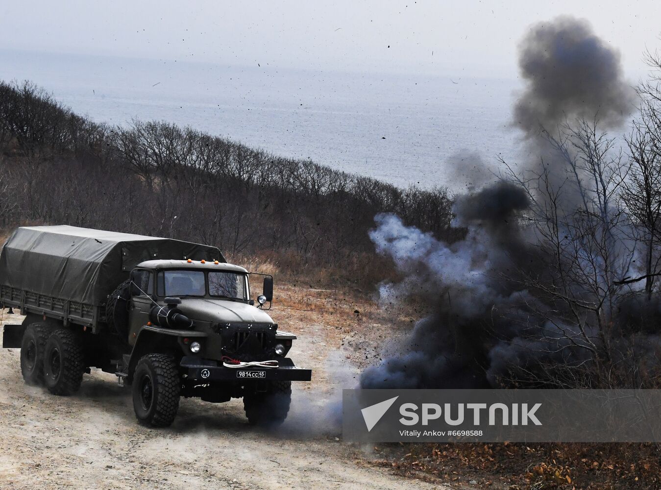 Russia Navy Drills