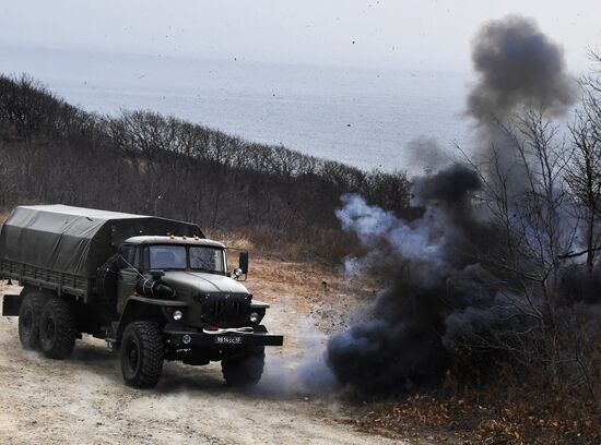 Russia Navy Drills