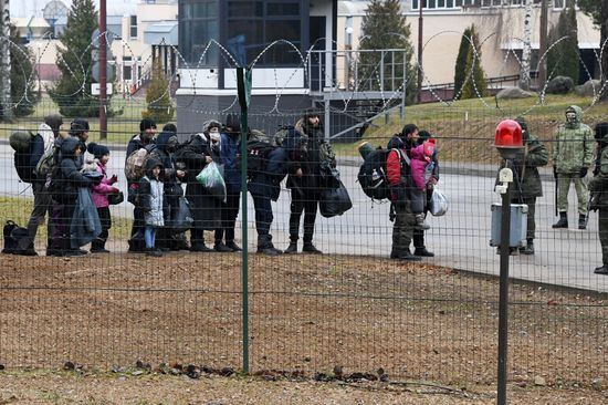 Belarus Poland Border Refugees