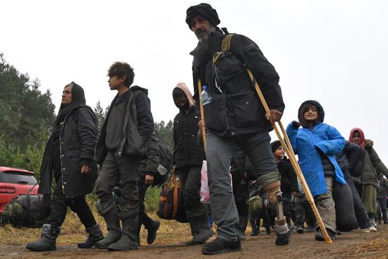 Belarus Poland Border Refugees