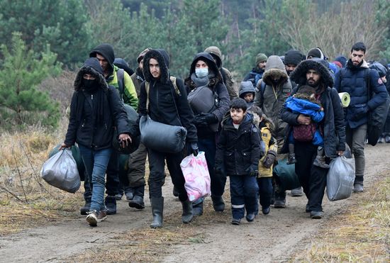 Belarus Poland Border Refugees