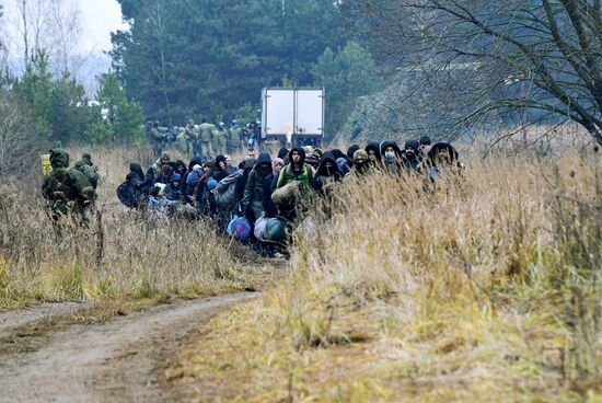 Belarus Poland Border Refugees
