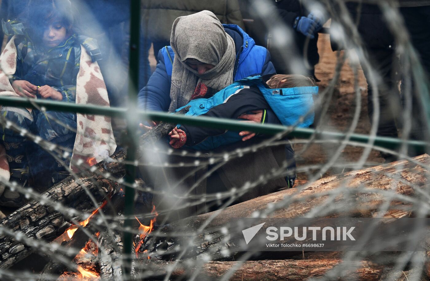 Belarus Poland Border Refugees