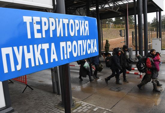 Belarus Poland Border Refugees