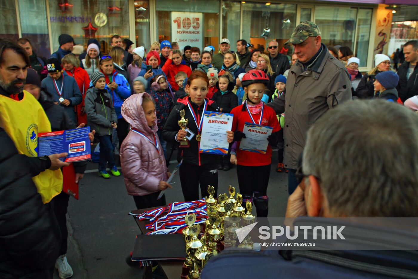 Celebrating 105th anniversary of Murmansk