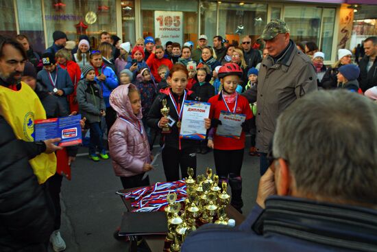 Celebrating 105th anniversary of Murmansk