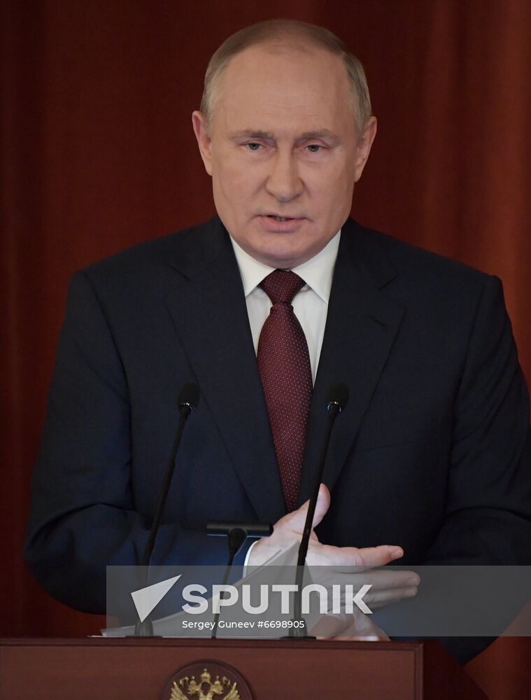 Russia Putin Foreign Ministry Board