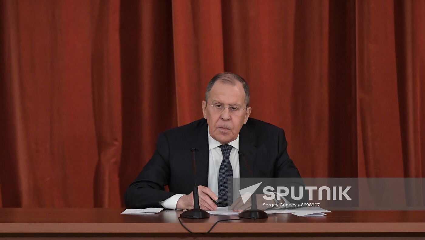 Russia Putin Foreign Ministry Board