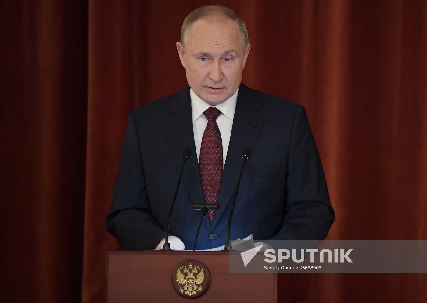 Russia Putin Foreign Ministry Board