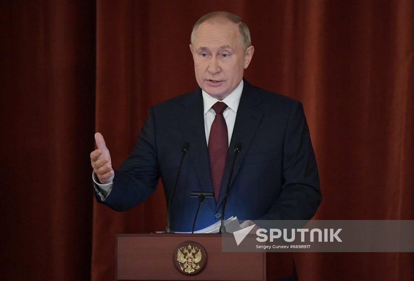 Russia Putin Foreign Ministry Board