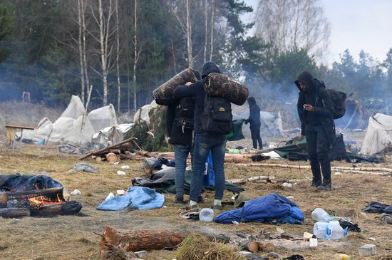 Belarus Poland Border Refugees
