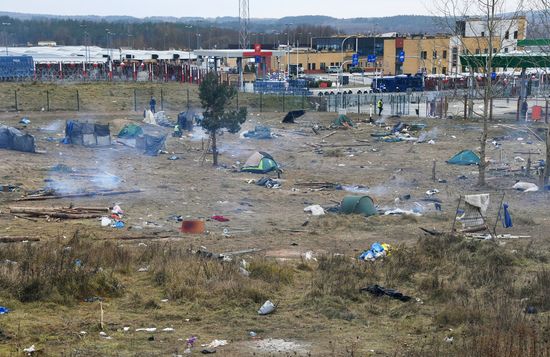 Belarus Poland Border Refugees