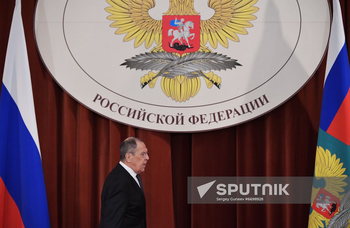 Russia Putin Foreign Ministry Board