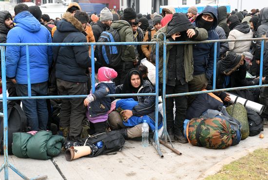 Belarus Poland Border Refugees