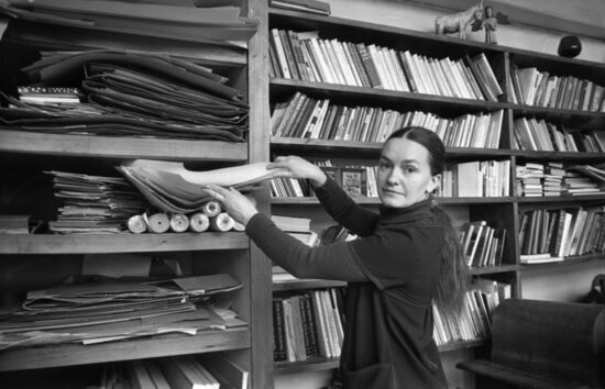 Latvian artist Lolita Zikmane
