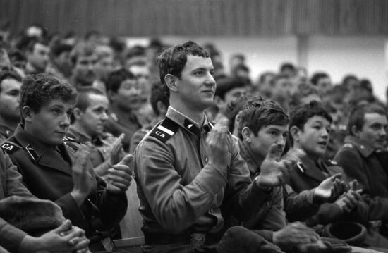 Culture club at a military unit