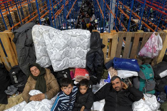 Belarus Poland Border Refugees