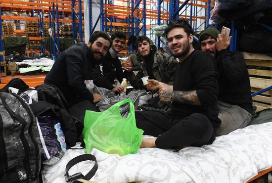 Belarus Poland Border Refugees