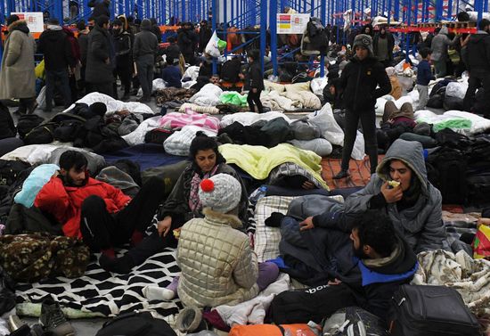 Belarus Poland Border Refugees