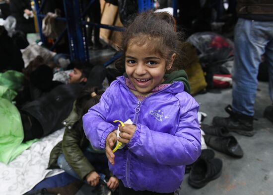 Belarus Poland Border Refugees