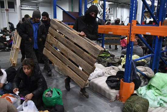 Belarus Poland Border Refugees