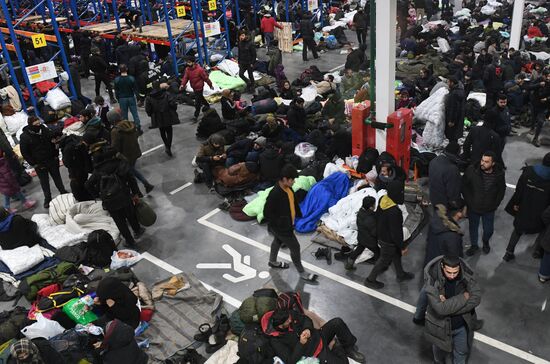 Belarus Poland Border Refugees