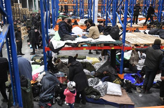 Belarus Poland Border Refugees