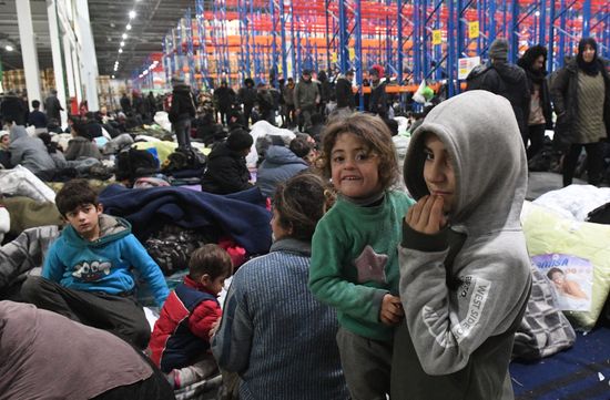 Belarus Poland Border Refugees