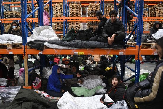 Belarus Poland Border Refugees