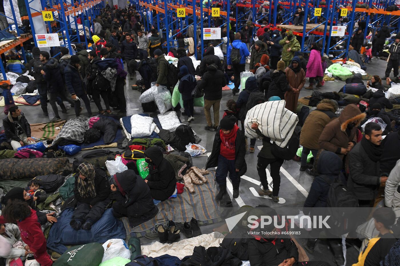 Belarus Poland Border Refugees