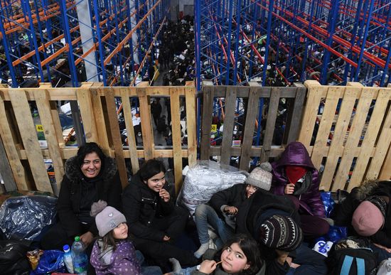 Belarus Poland Border Refugees