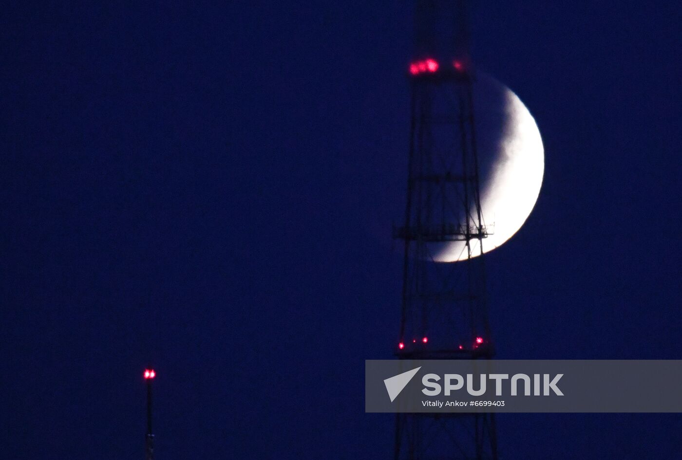 Russia Lunar Eclipse