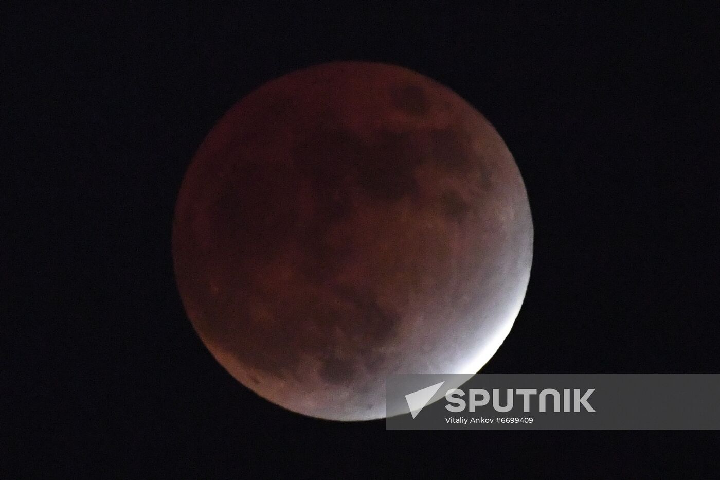 Russia Lunar Eclipse