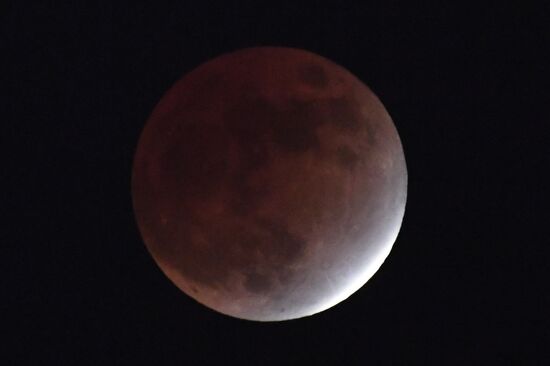 Russia Lunar Eclipse