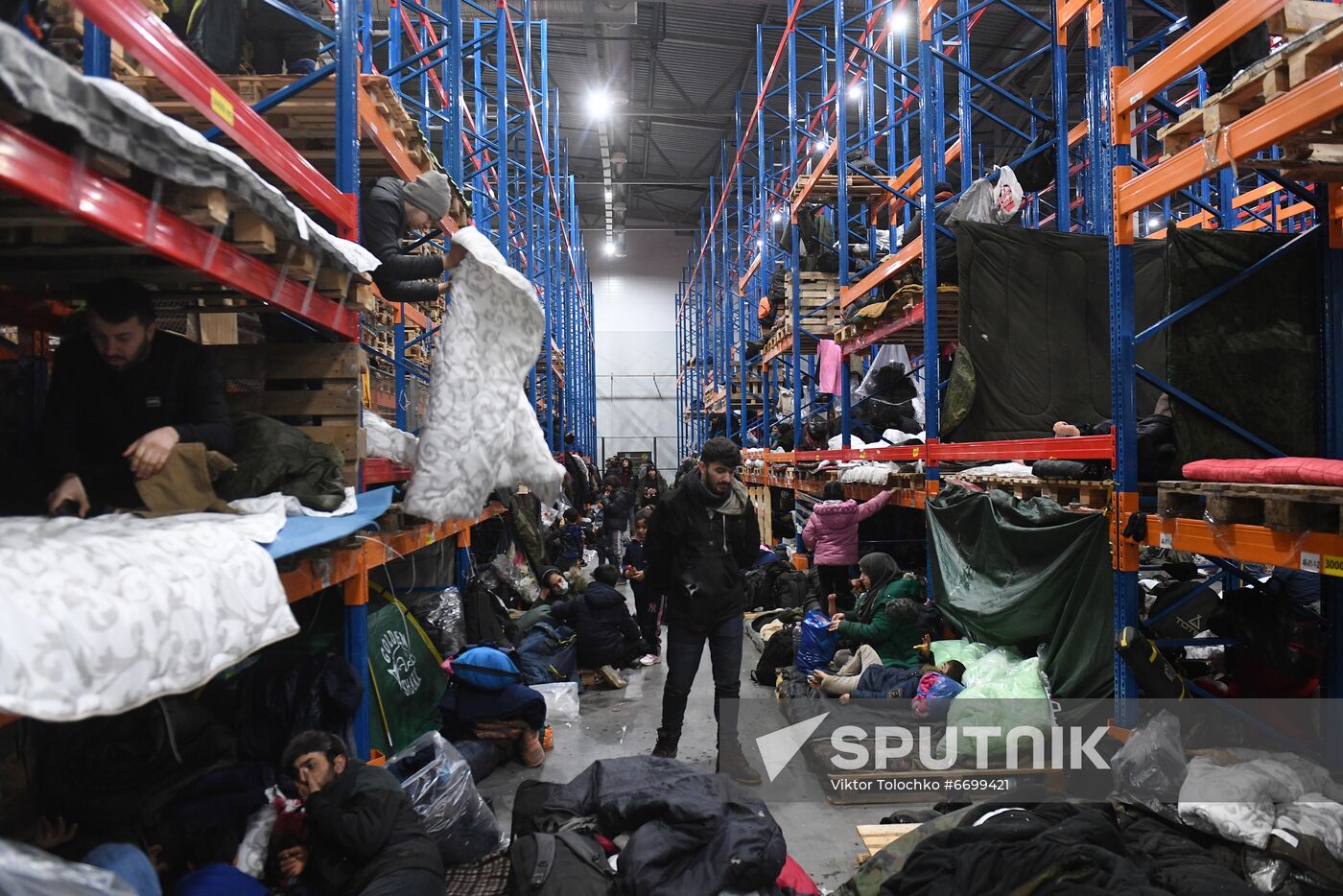 Belarus Poland Border Refugees