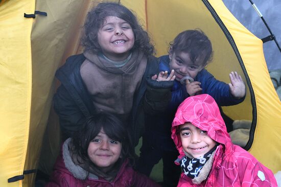 Belarus Poland Border Refugees