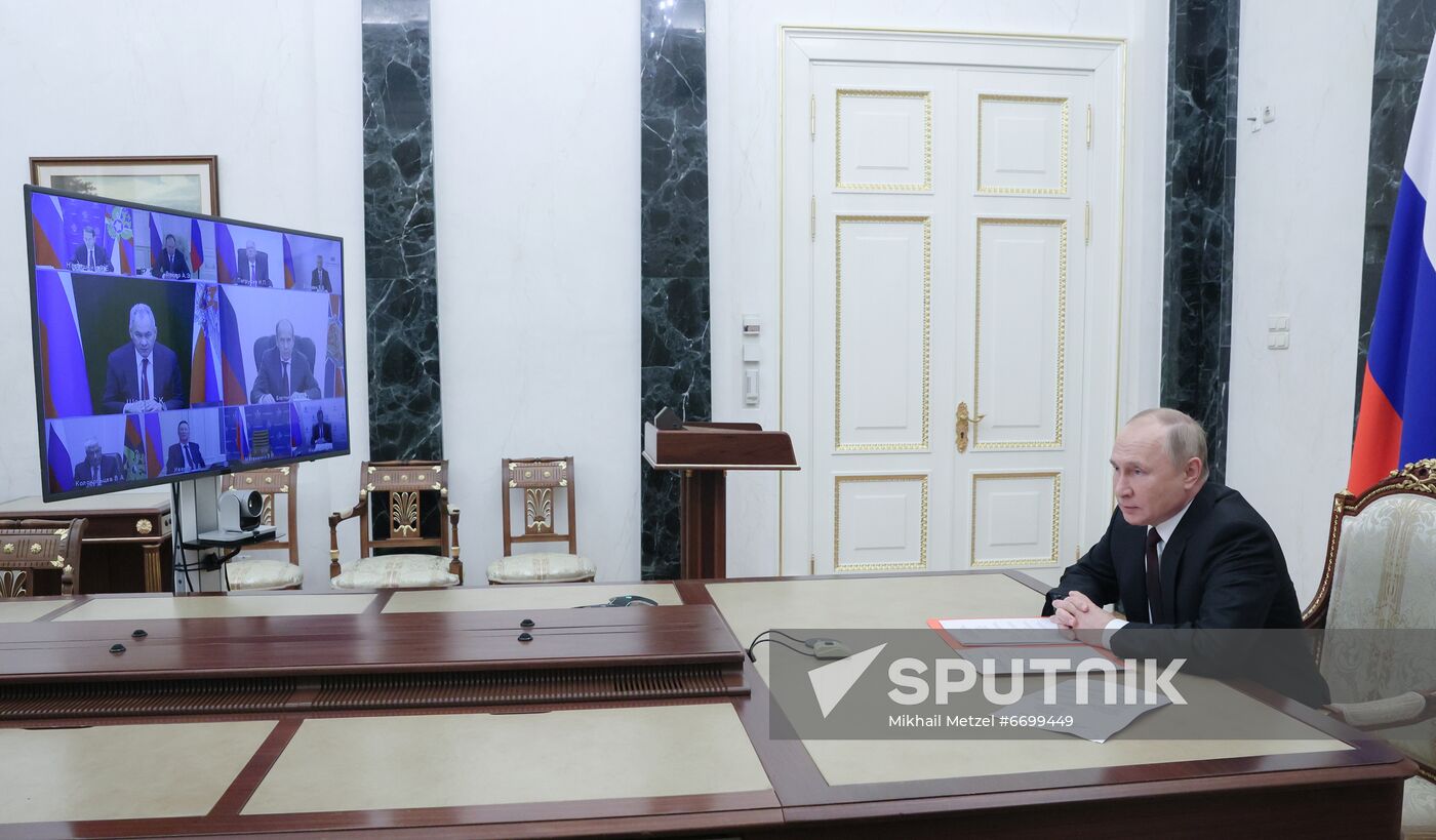 Russia Putin Security Council
