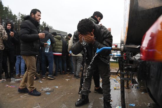 Belarus Poland Border Refugees