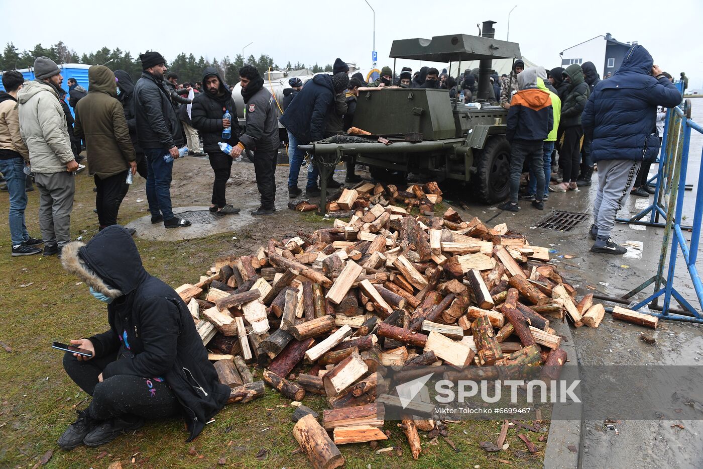 Belarus Poland Border Refugees