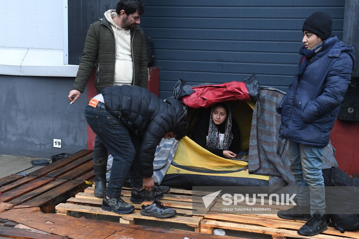 Belarus Poland Border Refugees