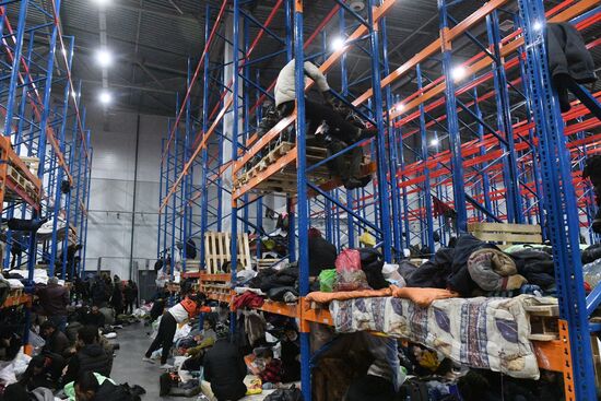 Belarus Poland Border Refugees