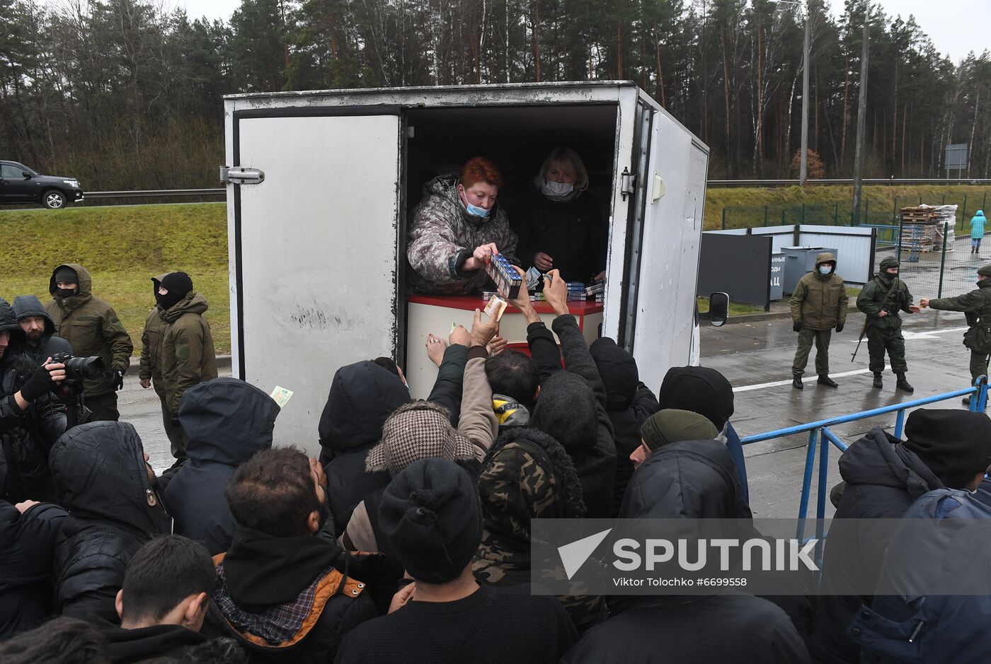 Belarus Poland Border Refugees