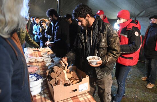 Belarus Poland Border Refugees