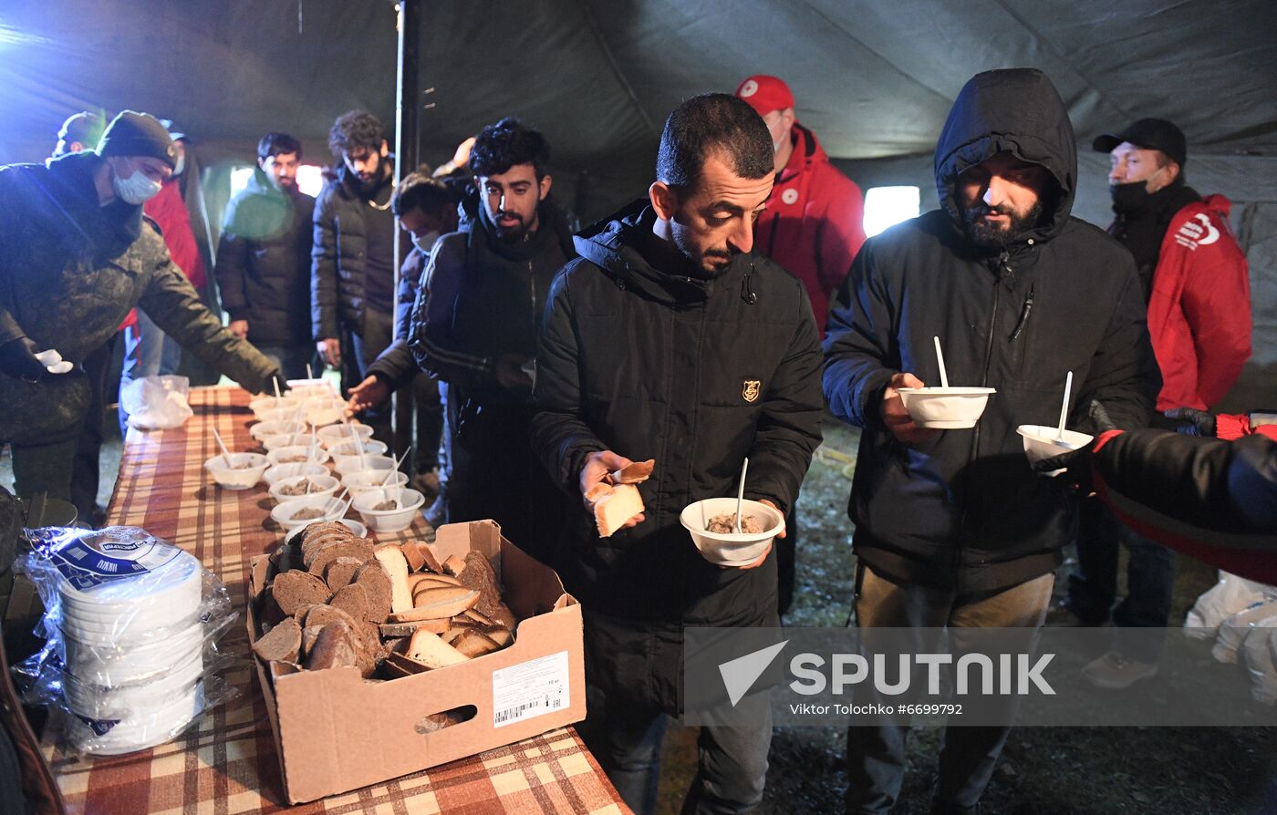 Belarus Poland Border Refugees