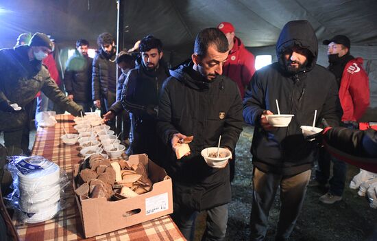 Belarus Poland Border Refugees