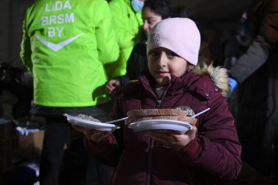 Belarus Poland Border Refugees