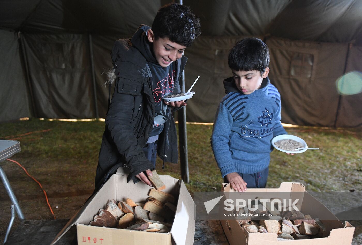 Belarus Poland Border Refugees