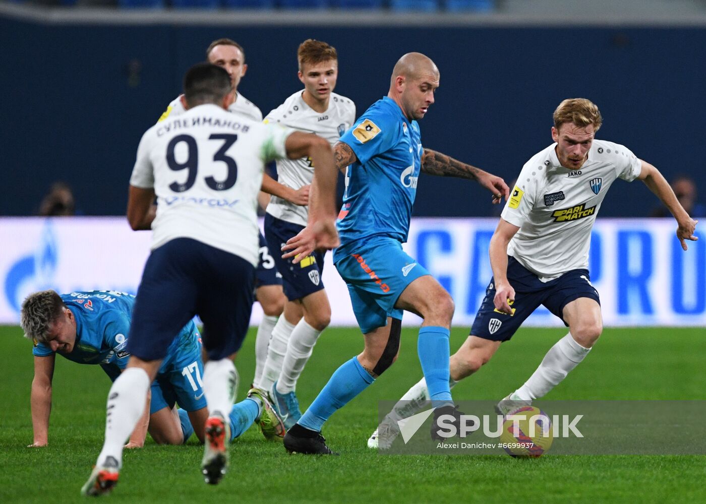 Russia Soccer Premier-League Zenit - Nizhny Novgorod