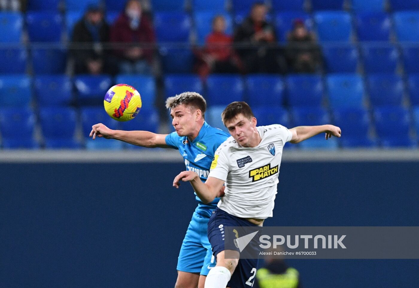 Russia Soccer Premier-League Zenit - Nizhny Novgorod